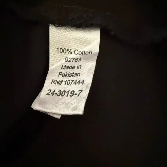 Jessica London Classic Cotton Black Denim Jean Jacket - Size 28W - Picture 9 of 11